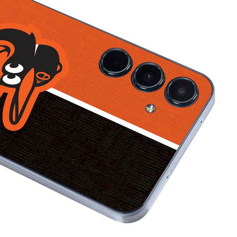 MLB Baltimore Orioles Split Galaxy A55 5G Skin